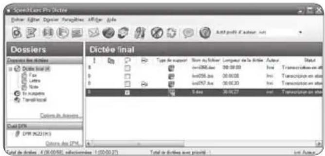 PHILIPS Voice Tracer DVT7110 - Utiliser le logiciel Philips 5.1 SpeechExec - 1