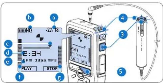PHILIPS Voice Tracer DVT7110 - Nota - 1
