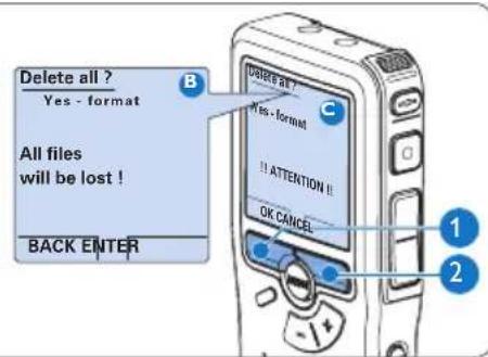 PHILIPS Voice Tracer DVT7110 - Opmerking - 2