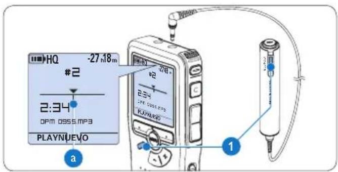PHILIPS Voice Tracer DVT7110 - Eliminar unamarca de indices5.3.2 - 1