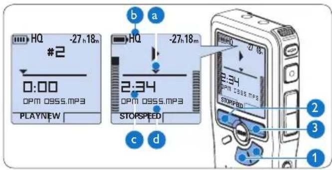 PHILIPS Voice Tracer DVT7110 - Playback4.3 - 1