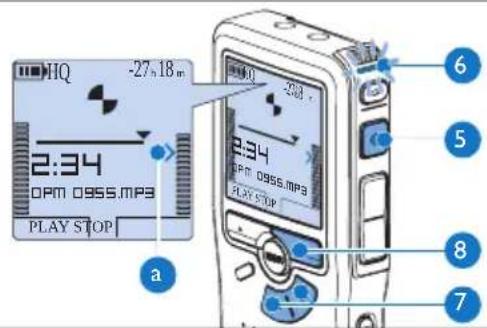 PHILIPS Voice Tracer DVT7110 - Opmerking - 2