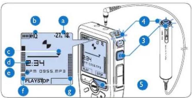 PHILIPS Voice Tracer DVT7110 - Opmerking - 1