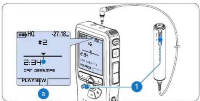 PHILIPS Voice Tracer DVT2810 - Delete an index mark5.3.2 - 1