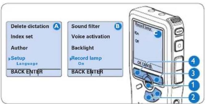 PHILIPS Voice Tracer DVT2810 - Spia di registrazione - 1