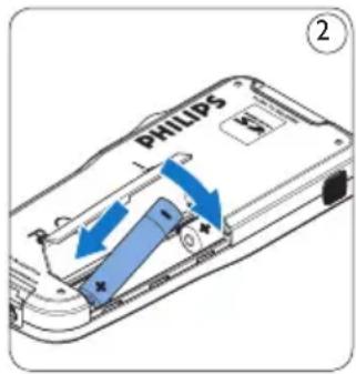 PHILIPS Voice Tracer DVT2810 - Nota - 2