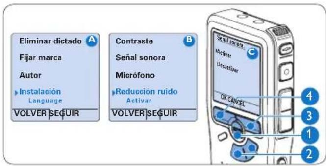 PHILIPS Voice Tracer DVT2810 - Reducción de ruido4.3.2 - 1