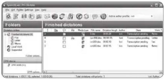 PHILIPS Voice Tracer DVT2810 - Uso del software Philips SpeechExec5.1 - 1