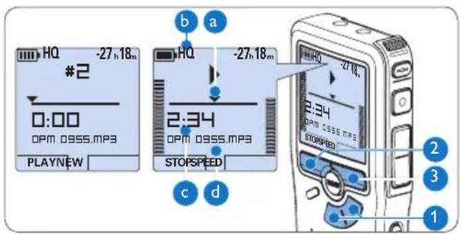 PHILIPS Voice Tracer DVT2810 - Riproduzione4.3 - 1