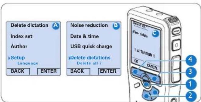PHILIPS Voice Tracer DVT2810 - Let op - 1