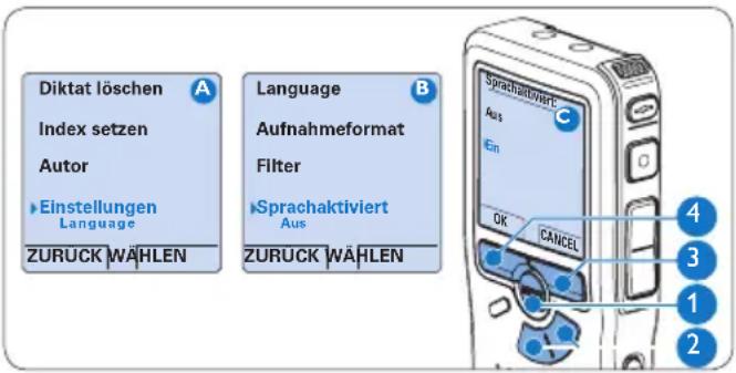PHILIPS Voice Tracer DVT2810 - Hinweis - 1