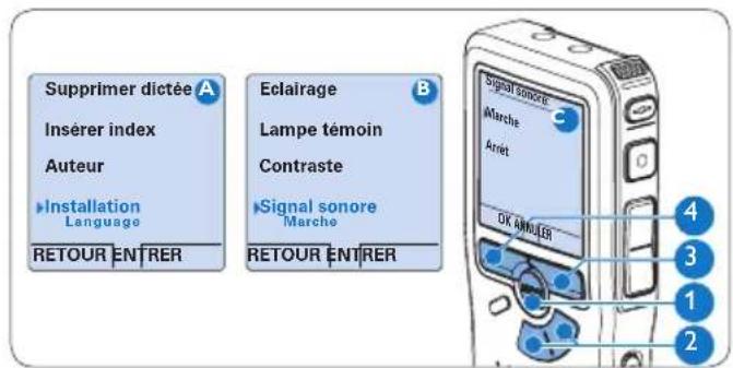 PHILIPS Voice Tracer DVT2810 - Signal sonore - 1