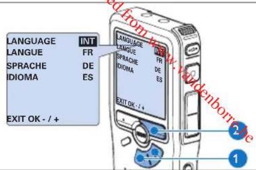 PHILIPS Voice Tracer DVT2810 - Hinweis - 1