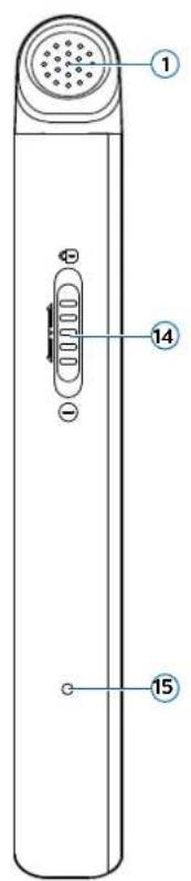 PHILIPS Voice Tracer DVT2110 - Présentation de votre enregistreur audio - 2