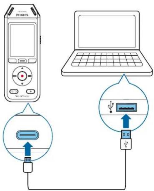 PHILIPS Voice Tracer DVT2110 - Remarque - 1