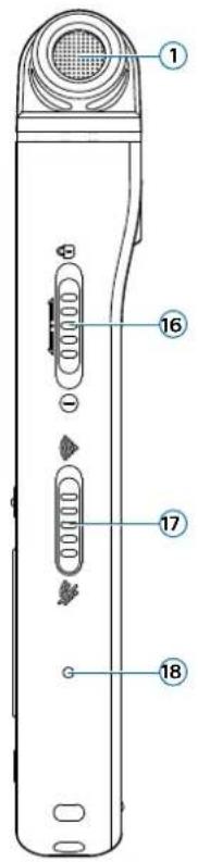 PHILIPS Voice Tracer DVT6110 - Présentation de votre enregistrreur audio - 3