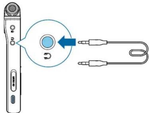 PHILIPS Voice Tracer DVT6110 - Connexion à uneamera video (DVT7110 uniquely) - 3