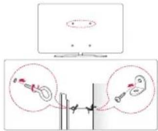 LG 43UM7000PLA - Fixation du téléviseur au mur - 1