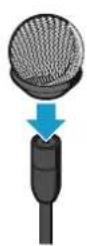 SENNHEISER SKM AVX835S - Utiliser la bonnette anti-vent - 1