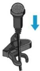 SENNHEISER SKM AVX835S - Fixer le micro crave ME 2 aux vêtements - 1