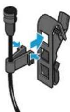 SENNHEISER SKM AVX835S - Fixer le micro cravate aux vêtements - 2