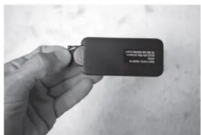 Clean Air Optima CA603 - How to change batteries in the remote control - 2