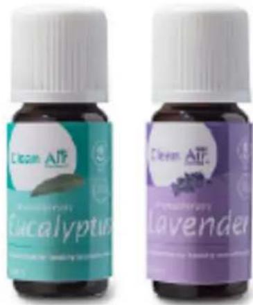 Clean Air Optima CA606 - Utilizarea uleiurilor esentiale în dispozitivul CA-606W - 1