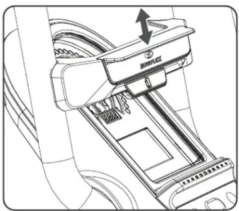 BOWFLEX Max Trainer M8 - Fixation de votre appareil pour un entraînement - 1