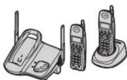 PANASONIC KXTG5622 - Description des combinés et chargeurs - 1