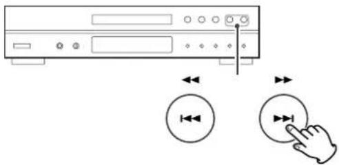 TASCAM CDP1260 - Appuyez une fois sur la touche MP3. - 4