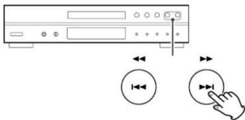 TASCAM CDP1260 - Search for a track in a folder - 5