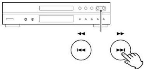 TASCAM CDP1260 - Recherche d'une plage dans un dossier - 3