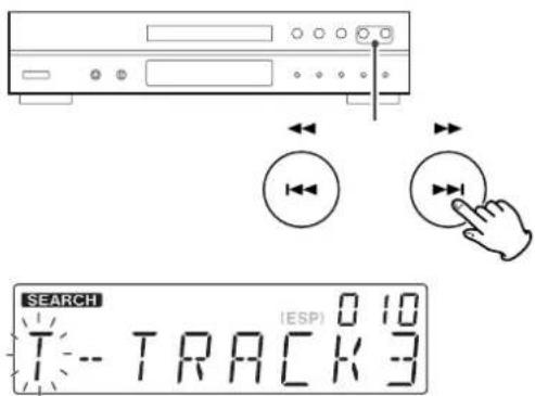 TASCAM CDP1260 - Press the MP3 button once. - 6