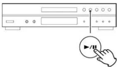 TASCAM CDP1260 - Para suspender la reproduccion temporalmente (modo de停下a) - 1