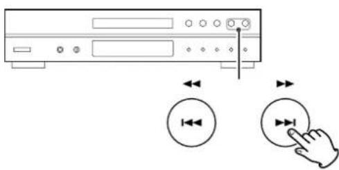 TASCAM CDP1260 - Busque una parte de una pista - 1