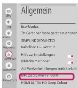 LG 24TL510S - Aktualisierung der TV-Firmware - 2