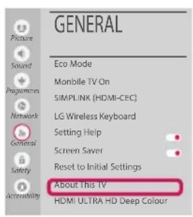 LG 24TL510S - Updating the TV Firmware - 2