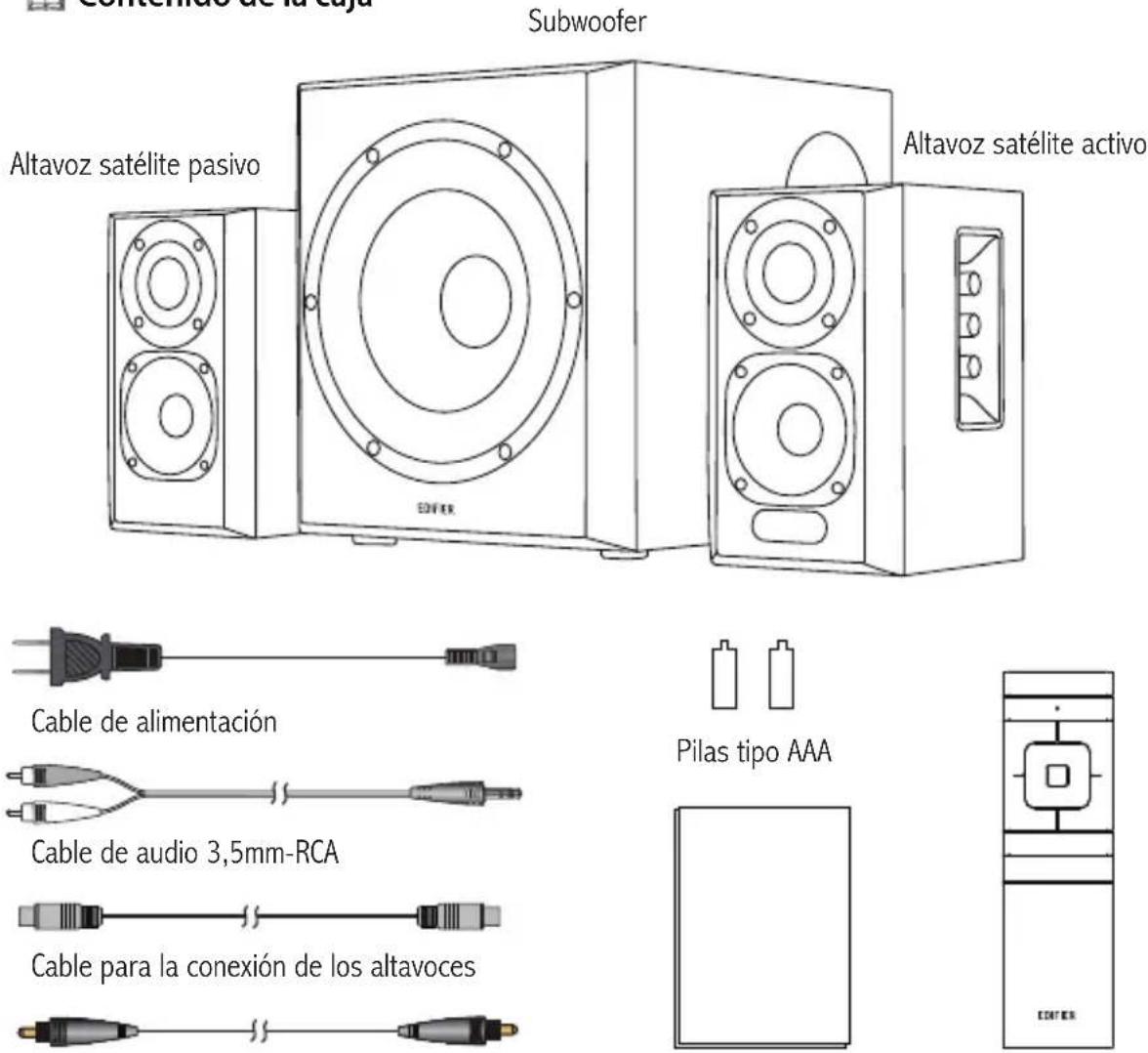 EDIFIER S351DB - Contenido de la caja - 1