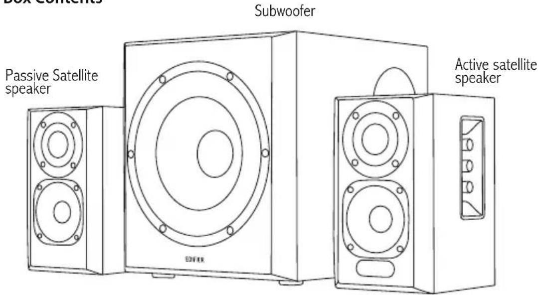 EDIFIER S351DB - Box Contents - 1