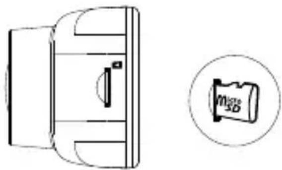 KENWOOD DRVA501W - Insérez votre carte microSD dans l'appareil - 1