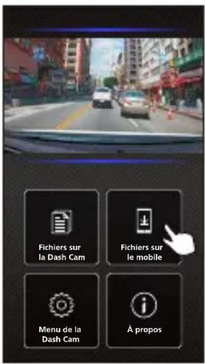 KENWOOD DRVA501W - -Fichiers sur le mobile - 4