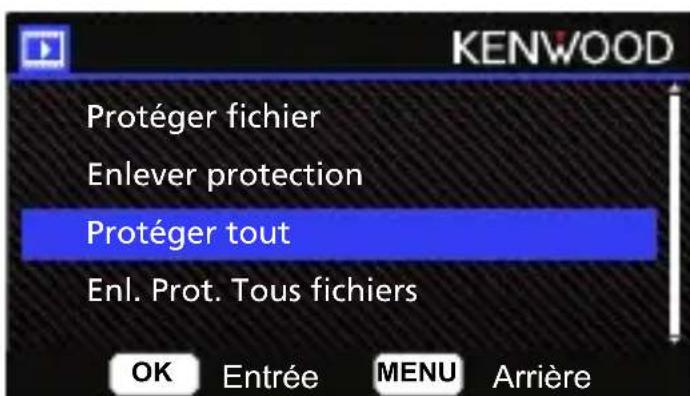 KENWOOD DRVA501W - PROTEGER/DEPROTEGER DES FICHIERS - 4