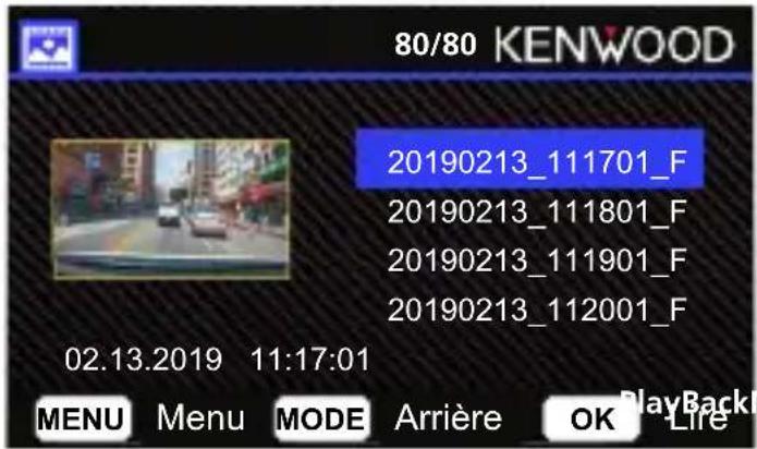 KENWOOD DRVA501W - FICHIERS PHOTO - 1