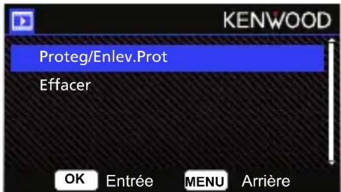 KENWOOD DRVA201 - PROTEGER/DEPROTEGER DES FICHIER - 1