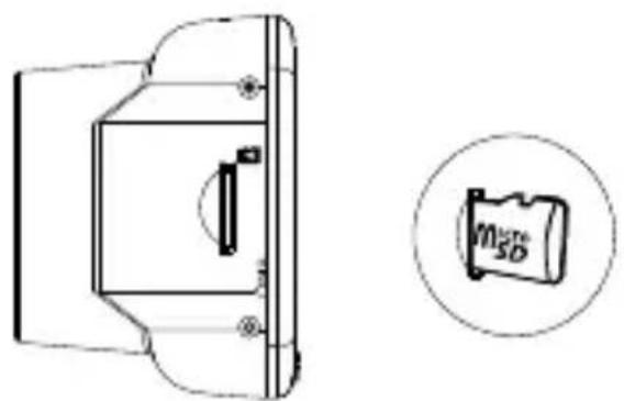 KENWOOD DRVA201 - Insérez votre carte microSD dans l'appareil - 1