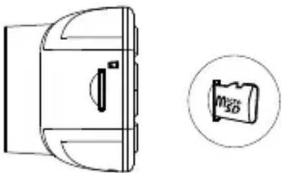 KENWOOD DRVA301W - Insérez votre carte microSD dans l'appareil - 1