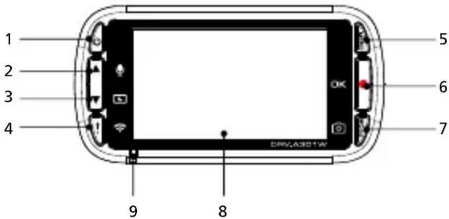 KENWOOD DRVA301W - - Mode Parking - 1