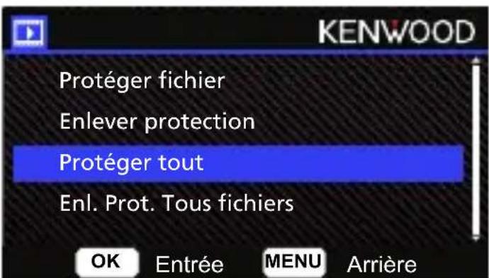 KENWOOD DRVA301W - PROTEGER/DEPROTEGER DES FICHIERS - 4