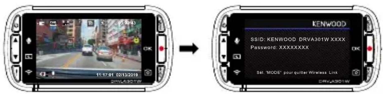 KENWOOD DRVA301W - - Installation de l'application pour Smartphone - 1