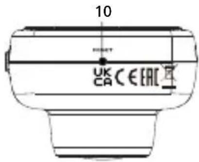 KENWOOD DRVA100 - Bouton d'alimentation - 2
